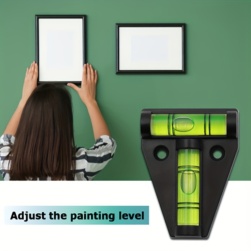 Spirit Level - فقاعة أفقية مثلث المستوى الأخضر بولسي